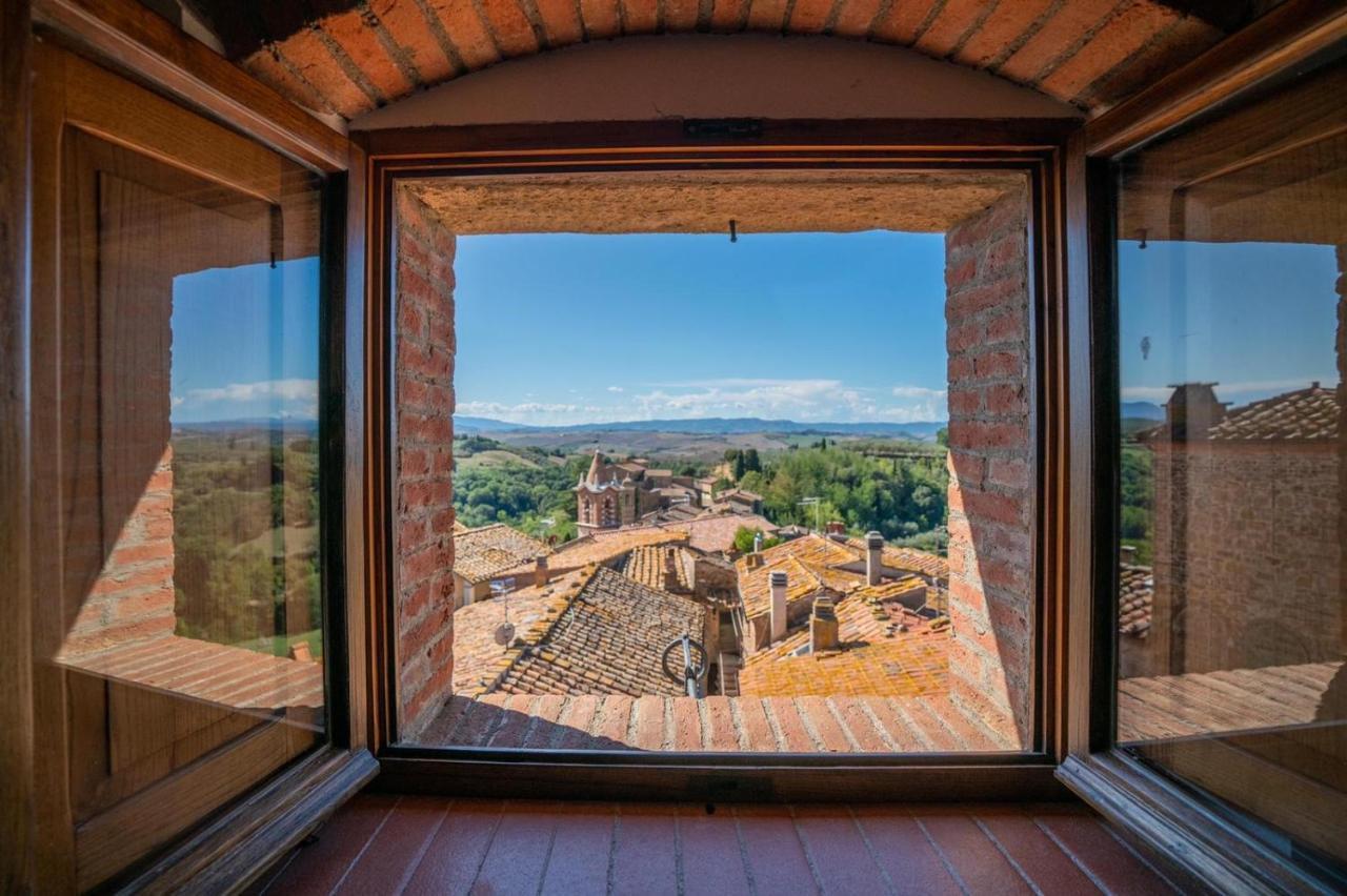 Ferienwohnung Il Casone Montisi Exterior foto