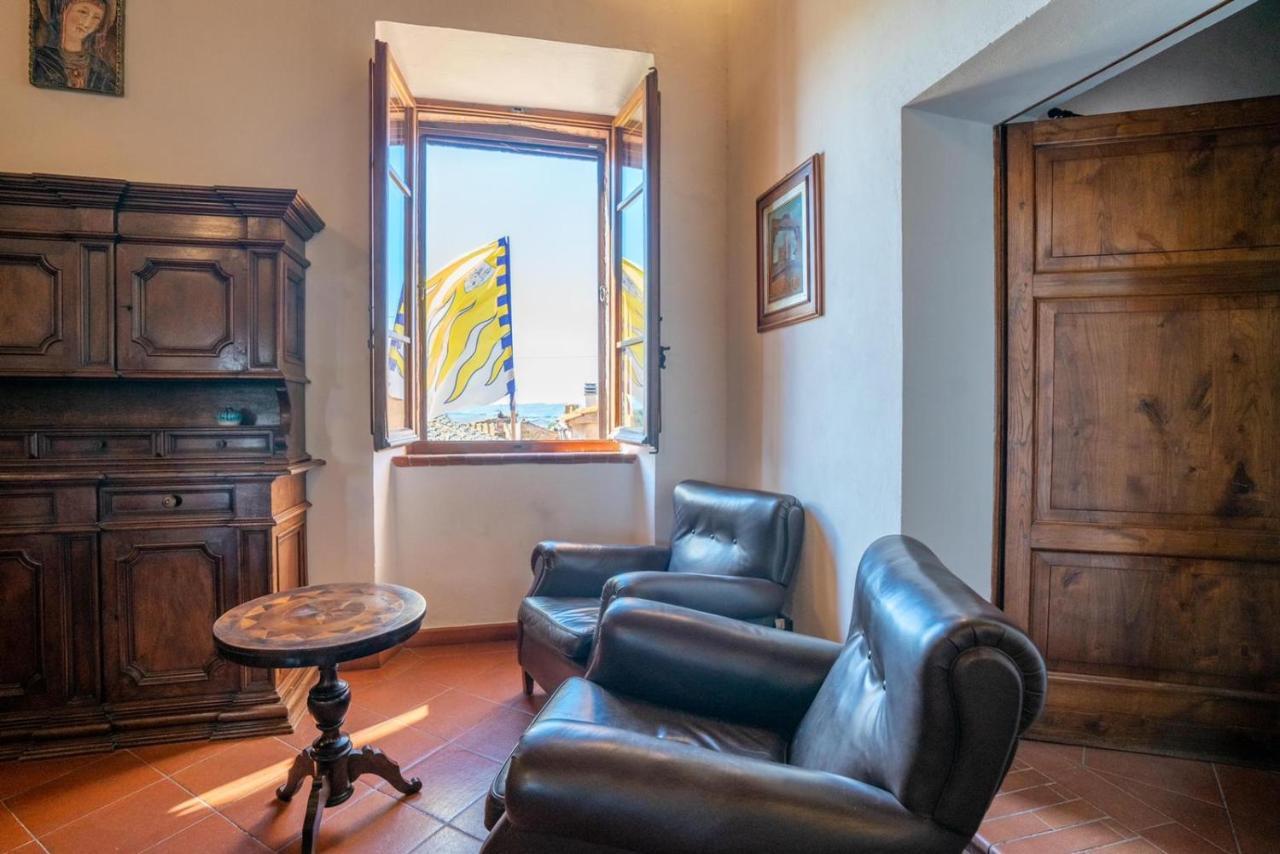 Ferienwohnung Il Casone Montisi Exterior foto
