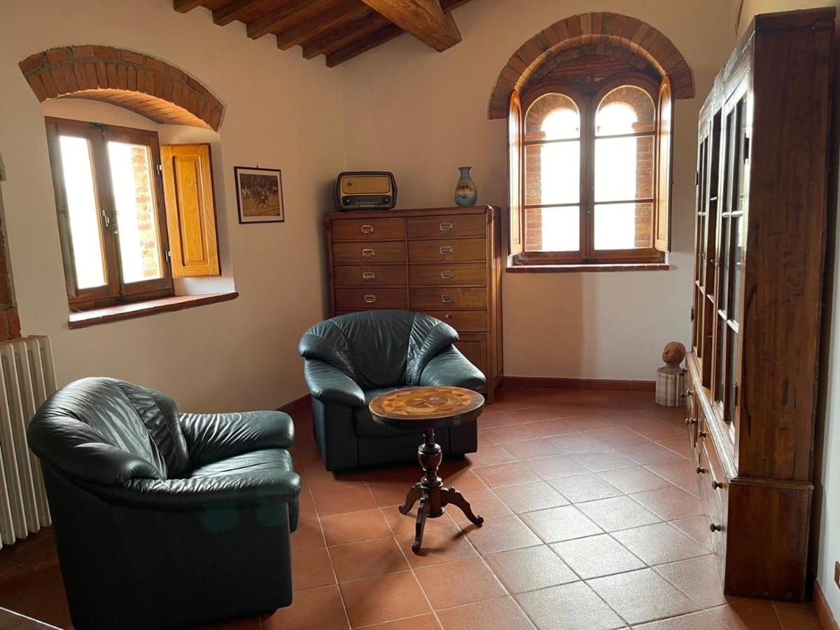Ferienwohnung Il Casone Montisi Exterior foto
